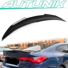 Laden Sie das Bild in den Galerie-Viewer, Autunik Glossy Black Trunk Spoiler Wing PSM Style For BMW 4 SERIES G22 Coupe 430i M440i 2021-2022