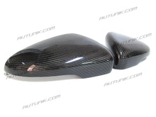 Load image into Gallery viewer, Autunik Real Carbon Fiber Side Wing Mirror Cover Caps Replacement for W Golf GTI MK6 TSI TDI R 2009-2013 vw97