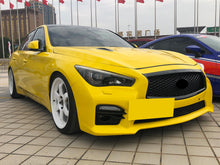 Load image into Gallery viewer, Autunik Front Fog Light Covers Bezels + LED Turn Signal Lights for Infiniti Q50 Sport 2014-2017