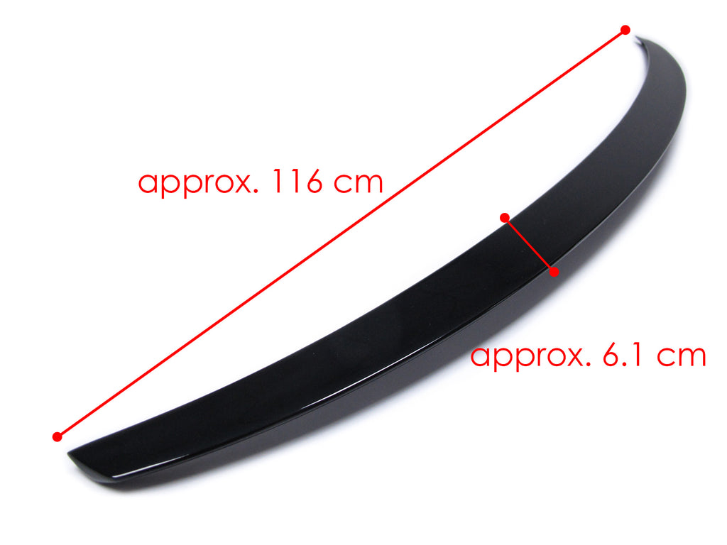 Autunik Glossy Black Rear Trunk Spoiler Wing for Audi A3 8V S3 RS3 Sedan 2014-2020 sp98