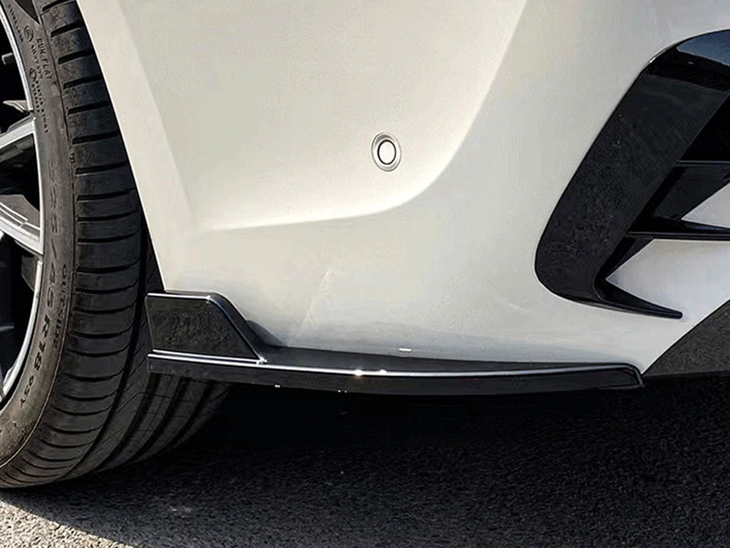 Gloss Black Rear Bumper Side Valences for BMW G20 G28 330I M340i 2019-2022