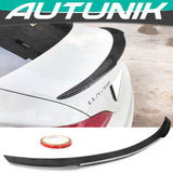 Autunik For 2013-2019 Mercedes-Benz CLA C117 FD Style Carbon Fiber CF Trunk Spoiler Wing