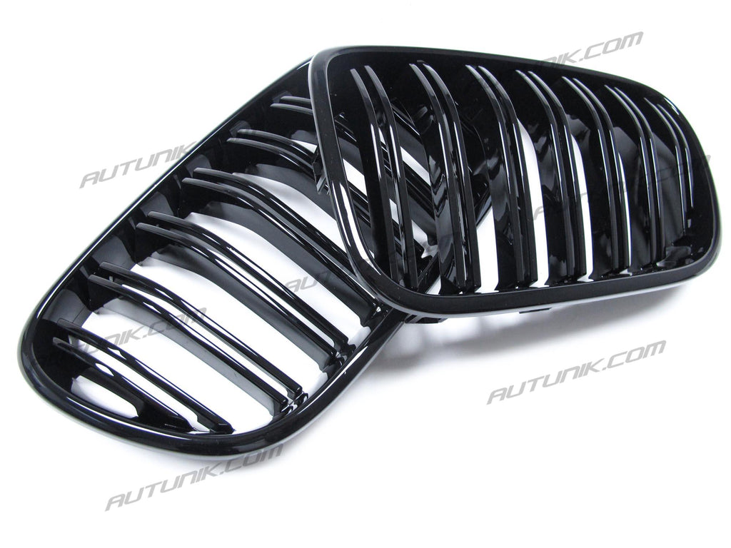 Gloss Black Front Bumper Kidney Grille For BMW X3 F25 Pre-LCI 2011-2014 fg122