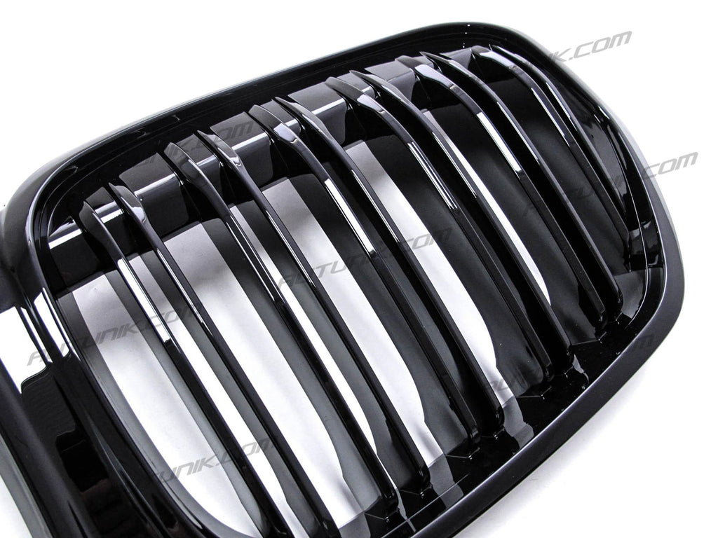 Gloss Black Front Kidney Grille for BMW X1 F48 LCI 2020-2022 fg118