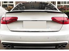 Load image into Gallery viewer, Autunik For 2009-2012 Audi A4 B8 Sedan Real Carbon Fiber Trunk Spoiler Wing M4 Style