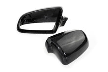 Load image into Gallery viewer, Autunik Real Carbon Fiber Side Mirror Cover Caps Pair For AUDI A4 S4 B6 B7 2002-2007 A6 S6 2006 2007