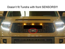 Laden Sie das Bild in den Galerie-Viewer, Autunik Front Bumper Grille Grill (Silver+Matte Black) for Toyota Tundra 2014-2020 without Sensors
