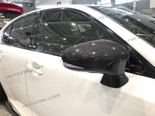 Cargar imagen en el visor de la galería, Carbon Fiber ABS Side Mirror Cover Caps Replacement for Lexus IS GS GSF ES RC RCF LS mc134