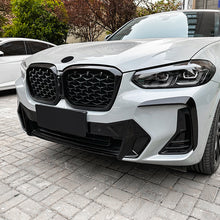 Laden Sie das Bild in den Galerie-Viewer, Autunik Carbon Black Front Bumper Side Air Vent Trim For BMW X3 X4 G01 G02 M Sport 2022-2023