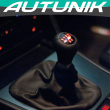 Cargar imagen en el visor de la galería, Autunik Illuminated Genuine Leather Shift Knob for BMW M3 E30 E36 E39 E46 ZHP with 5 Speed Light