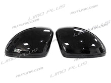 Cargar imagen en el visor de la galería, Autunik Glossy Black Rearview Mirror Cover Caps Replacement for Audi R8 TT MK2 8J TTS TT RS 2006-2014 mc54