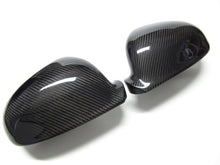 Charger l&#39;image dans la galerie, Real Carbon Fiber Side Mirror Cover Caps For VW Golf 5 MK5 GTI  2005-2008 Replacement