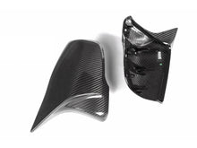 Charger l&#39;image dans la galerie, 100% Dry Carbon Fiber Mirror Cover Caps Replace for BMW X1 F48 F49 Z4 G29 mc150
