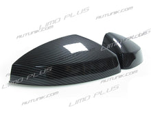 Charger l&#39;image dans la galerie, Carbon Fiber Look Mirror Cover Caps For Audi A3 8V S3 RS3 2014-2021 w/ Lane Assist mc67