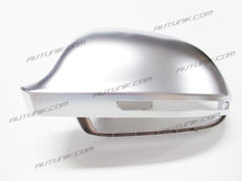 Cargar imagen en el visor de la galería, Autunik For 2008-2012 Aud A4 B8 S4 A5 S5 Chrome Mirror Cover Caps Replacement w/o Lane Assist mc2