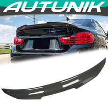 Cargar imagen en el visor de la galería, Autunik Real Carbon Fiber Rear Trunk Spoiler Wing for BMW 4-Series F32 Coupe 2014-2020 bm170