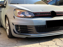 Load image into Gallery viewer, Autunik Glossy Black Front Bumper Canards Set for VW Golf MK6 GTI 2008-2012
