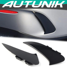 Cargar imagen en el visor de la galería, Autunik For 2020+ Mercedes CLA C118 AMG Sport Bumper Gloss Black Rear Canards Side Air Vents Splitter