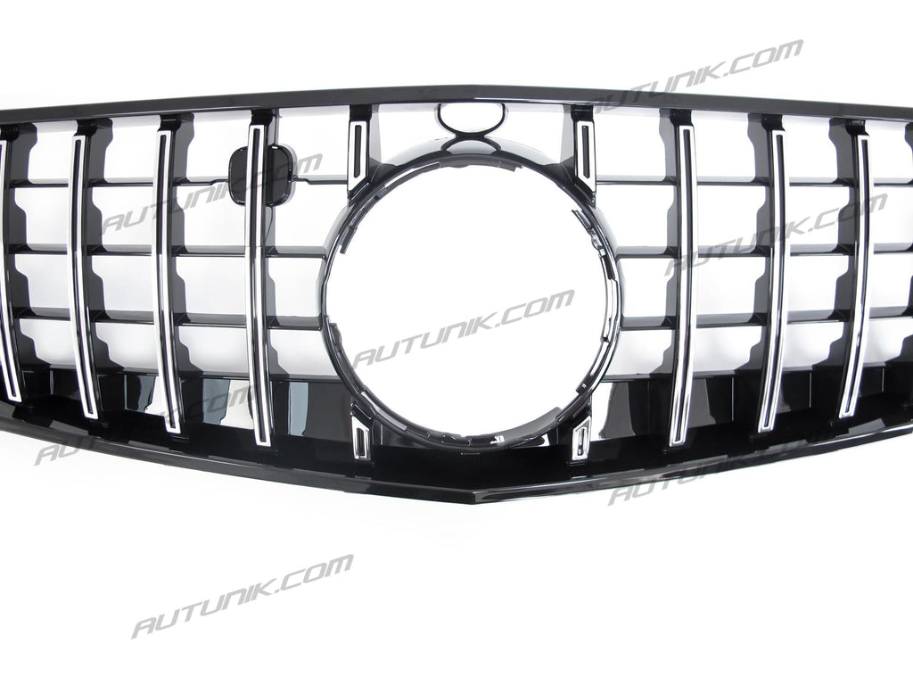 Silver GT Front Grille For 15-17 Mercedes W217 C217 S Coupe (NOT fit S63) fg181