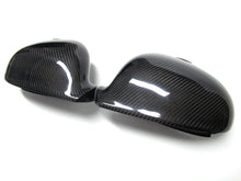 Charger l&#39;image dans la galerie, Real Carbon Fiber Side Mirror Cover Caps For VW Golf 5 MK5 GTI  2005-2008 Replacement