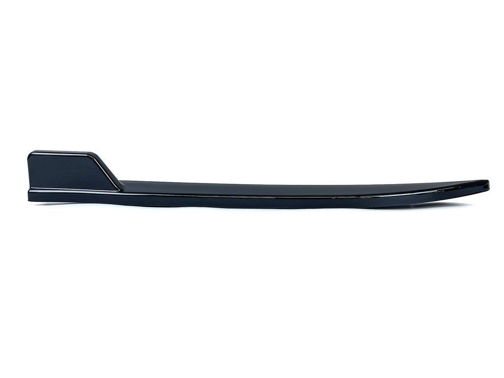 Gloss Black Rear Bumper Side Splitters Canard for BMW 5-Series G30 M-Sport 2017-2020