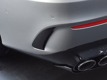 Charger l&#39;image dans la galerie, For 2020+ Mercedes CLA C118 AMG Rear Bumper Canards Side Air Vent Trims Glossy Black