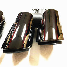 Laden Sie das Bild in den Galerie-Viewer, Autunik For 2014-2018 Porsche Macan Base 2.0T Black Sport Exhaust Tips Tailpipe 3-Layers