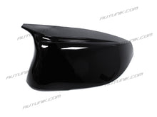 Charger l&#39;image dans la galerie, Glossy Black Side Mirror Cover Caps Replacement for Infiniti Q50 Q60 Q70 QX30 2014-2021 mc61