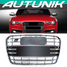 Load image into Gallery viewer, S5 Style Chrome Front Bumper Grille for Audi A5 8T B8.5 S5 2013-2016 fg191