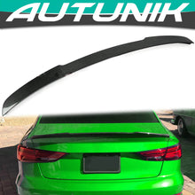 Cargar imagen en el visor de la galería, Autunik Real Carbon Fiber Rear Trunk Spoiler Wing For Audi A3 8V S3 RS3 Seadn 2014-2020