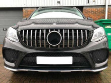 Load image into Gallery viewer, Autunik For 2016-2019 Mercedes W166 GLE SUV GTR Front Bumper Grille Grill Chrome/Black
