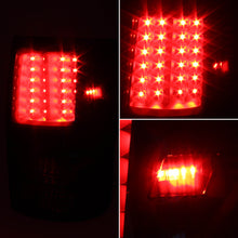 Laden Sie das Bild in den Galerie-Viewer, Autunik For 2007-2013 Toyoto Tundra LED Tail Lights Black Smoke Rear Brake Lamps