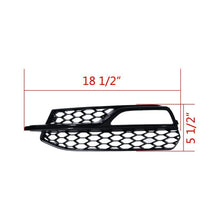Load image into Gallery viewer, Autunik Black Fog Light Cover Grille For 2013-2016 Audi A3 S-Line S3 8V