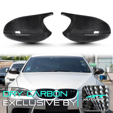 Cargar imagen en el visor de la galería, 100% Dry Carbon Fiber Mirror Cover Caps M3 Style Replace for BMW E90 E91 E92 E93 PRE-LCI 2004-2009 mc159
