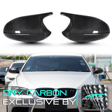 100% Dry Carbon Fiber Mirror Cover Caps M3 Style Replace for BMW E90 E91 E92 E93 PRE-LCI 2004-2009 mc159