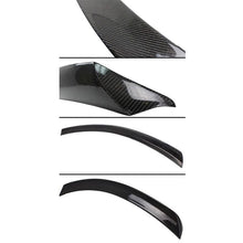 Cargar imagen en el visor de la galería, Autunik Real Carbon Fiber Highkick Trunk Spoiler Wing For Mercedes Benz W204 2-door Coupe 2012-2014