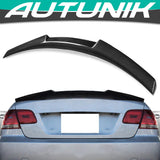 Autunik Carbon Fiber Rear Trunk Spoiler Wing fits BMW 3 Series E92 Coupe 2007-2012