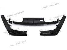 Load image into Gallery viewer, Gloss Black Rear Bumper Diffuser For BMW F80 M3 F82 F83 M4 2015-2020 di122