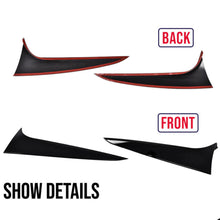 Cargar imagen en el visor de la galería, Autunik 2019-2021 For BMW X4 G0 Gloss Black Rear Window Spoiler Side Wing Cover
