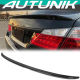Autunik For 2013-2017 Honda Accord Sedan Glossy Black Sport Trunk Lid Spoiler Wing
