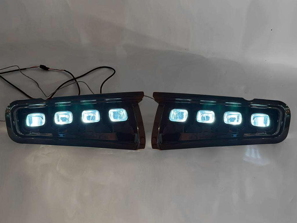 LED DRL Daytime Running Fog Lights Turn Signal Lamp For 2022-2023 Ford Bronco