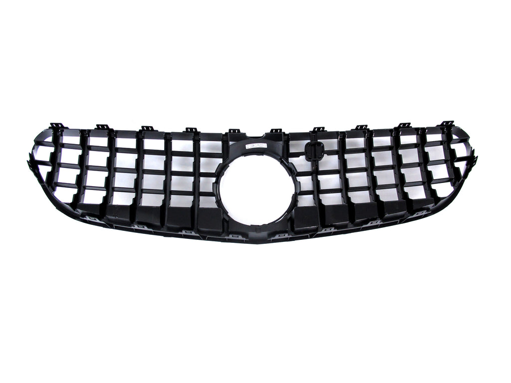Autunik For 2015-2017 Mercedes W217 C217 S Coupe AMG Panamericana Front Grille Grill Gloss Black fg223
