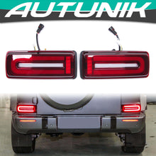 Cargar imagen en el visor de la galería, Autunik For 2002-2018 Mercedes G-Class W463 LED Tail Lights Rear Brake Lamps G63 G65 G550 G500 2002-2018 ed33 Sales