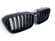 Load image into Gallery viewer, Performance Black Kidney Grille For 2022+ BMW X3 X4 G01 G02 w/o Camera fg215