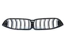 Load image into Gallery viewer, M8 Style Glossy Black Front Kidney Grille Grill for BMW G14 8 Series W/O Camera fg248
