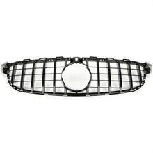 Load image into Gallery viewer, Autunik For 15-18 Mercedes C-class W205 Sedan/Coupe C63 AMG Glossy Black GT Front Grille Grill