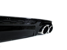 Load image into Gallery viewer, S6 Style Rear Diffuser + Silver Exhaust Tips For Audi A6 C8 S6 S-Line 2019-2023 di162