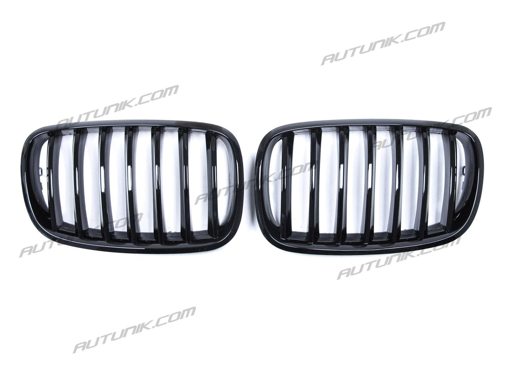 Gloss Black Front Kidney Grille for BMW E70 X5 E71 X6 2007-2013 fg104