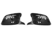 Charger l&#39;image dans la galerie, 100% Dry Carbon Fiber Mirror Cover Caps Replace for BMW G20 G22 G26 G30 G11 G12 G14 G15 G16 LHD mc152