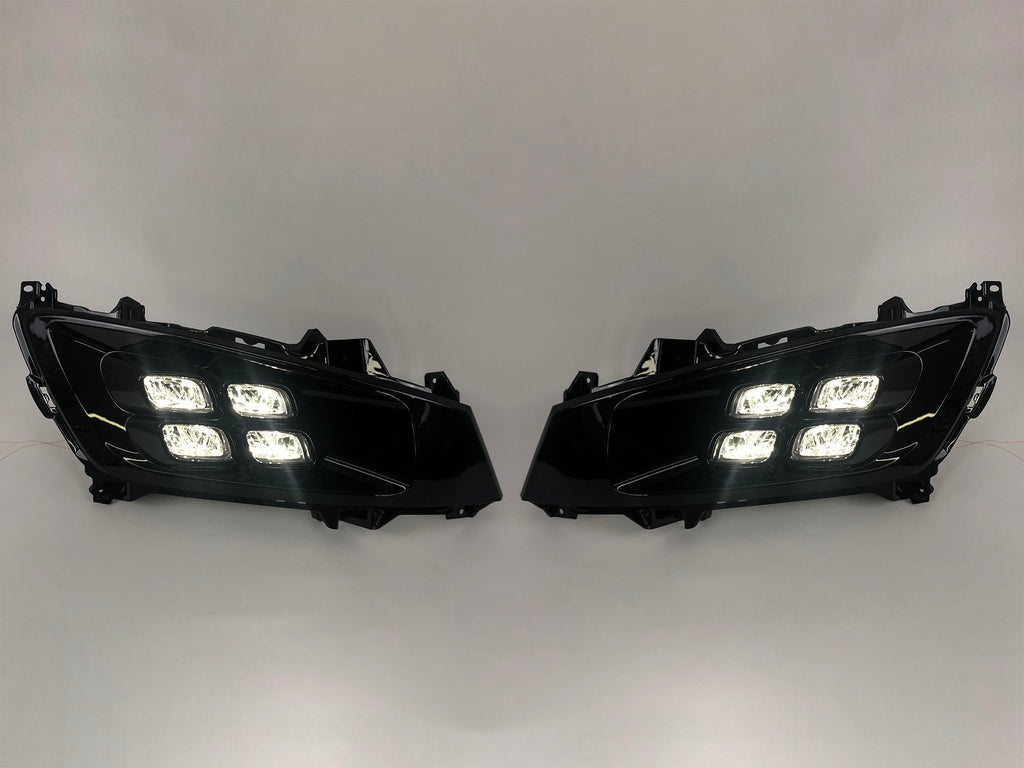 Autunik 4Eyes LED DRL Daytime Running Light Fog Lamps  For Kia Optima K5 2011-2014